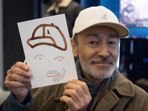 Face-o-mat performing for Hermès in Paris. www.face-o-mat.com - Instagram - Faceboo