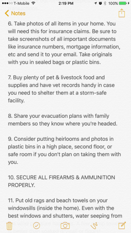 XXX creaturerising: TIPS FOR HURRICANE IRMA. photo