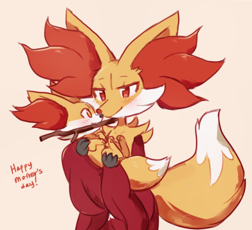 braixendaily:just a mini eli with his cool mom