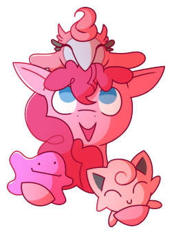 piedaily:Pinkiemon, I choose you! &lt;3