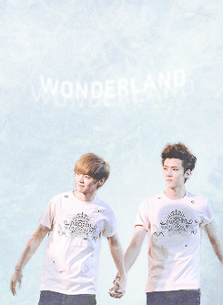 kris-wu-blog:            hunhan in winter wonderland; for mary           