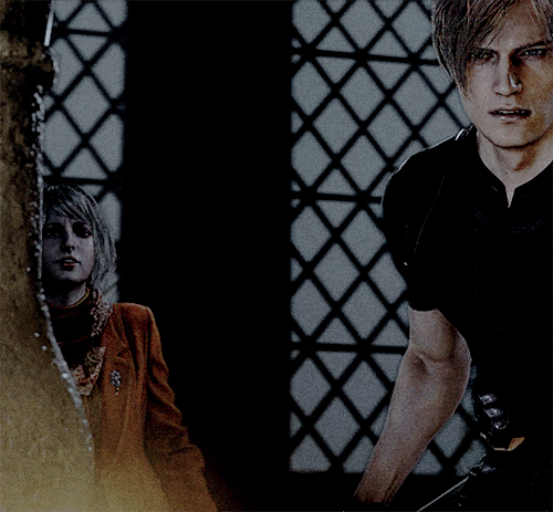 Leon S. Kennedy & Ashley Graham In Resident Evil 4 Remake (2023)
