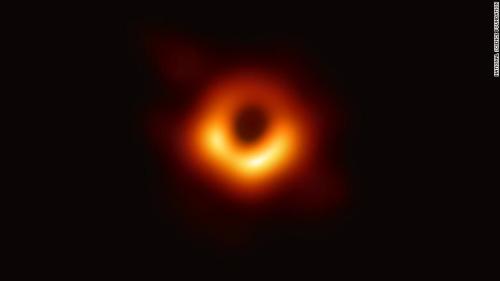 catsbeaversandducks: This is the first photo of a black hole and… OH LAWD.Photo via CNN