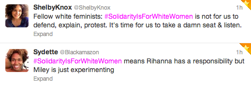 blackfashion:  Stop, don’t question &amp; frisk #SolidarityIsForWhiteWomen