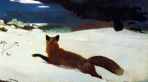 Fox HuntArtist: Winslow Homer Year: 1893 Type: Oil on canvas