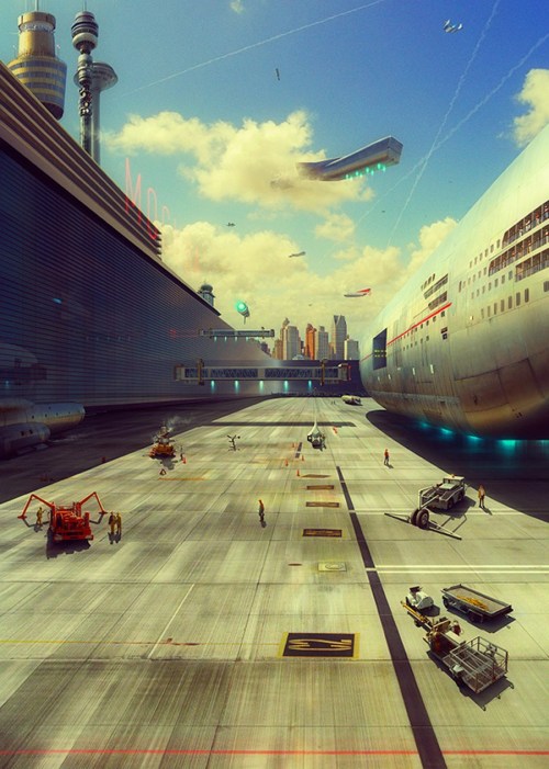 cyberpunky:  Evgeny Kazantsev art