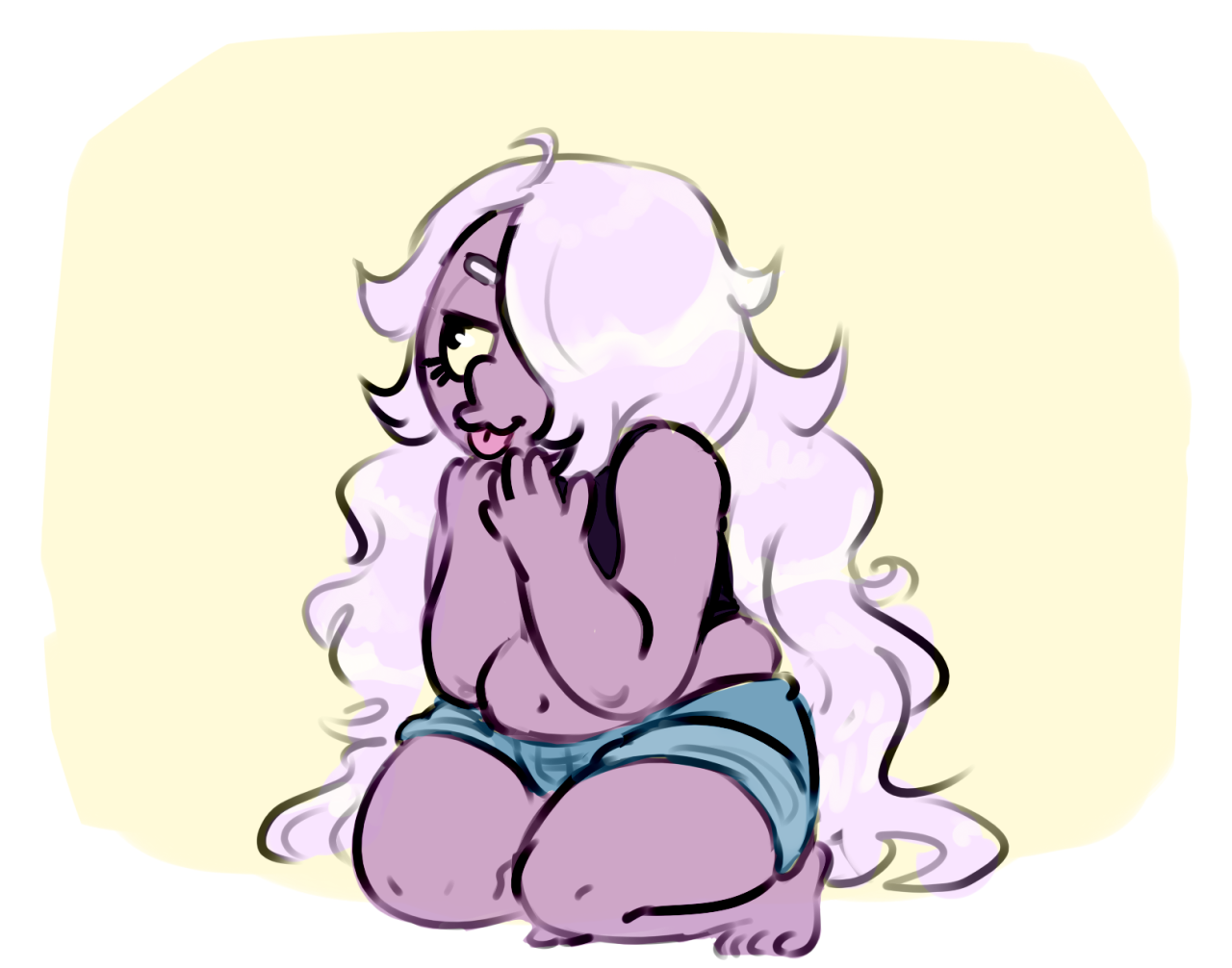 williamdewey:  smth i drew for @autistic–amethyst last month In Spirit Of The Summer