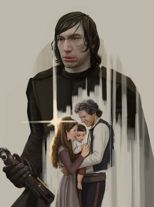 septembre-songstress:

my son is aliveDigital drawing. The last movie was disappointing but at least I have some new inspiration. #wooooow #this is incredible #and heartbreaking#ben solo