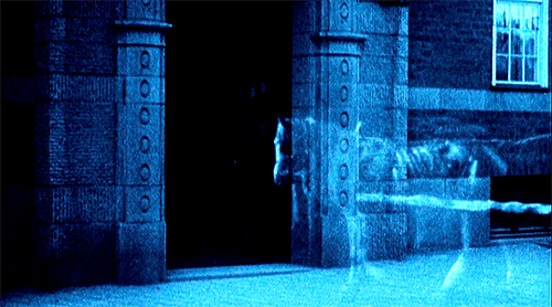talesfromthecrypts: What is a ghost? A tragedy condemned to repeat itself time and again? A  moment of pain, perhaps. Something dead which still seems to be alive.  An emotion suspended in time. Like a blurred photograph. Like an insect  trapped in amber.