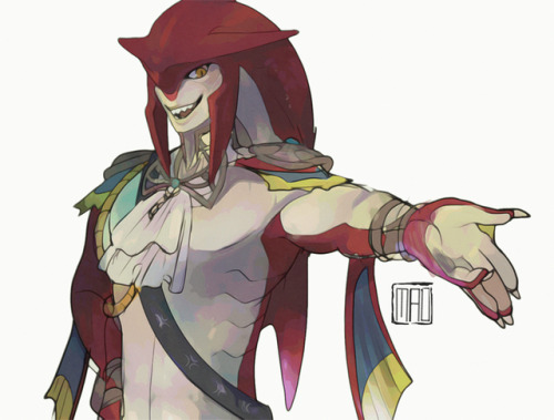 ghostekey: Prince Sidon doodles, I posted these earlier on my twitter which is @ GhosteKey too 