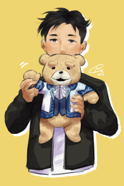 bunny-banchou: Beka with Otabear in some