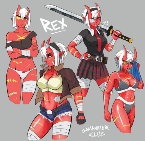 samanatorclub:Did some more Rex sketches! Cuz I love her too. <3