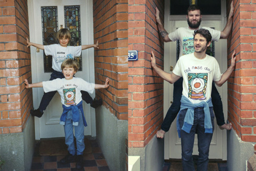 proxyjackspicer: todiewithpeterpan: bobbycaputo: The Luxton brothers recreate their childhood pictur