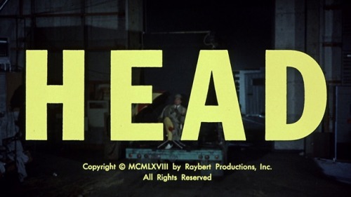 talesfromweirdland:The Monkees’ bonkers 1968 feature film, HEAD. Almost aggressively plotless, the s