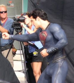 pacificnw:  Superman showing cock  