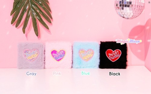 magicmoonstore: ★ Plush Wallet with Holographic Heart ★ Visit: magicmoon.storenvy.com 