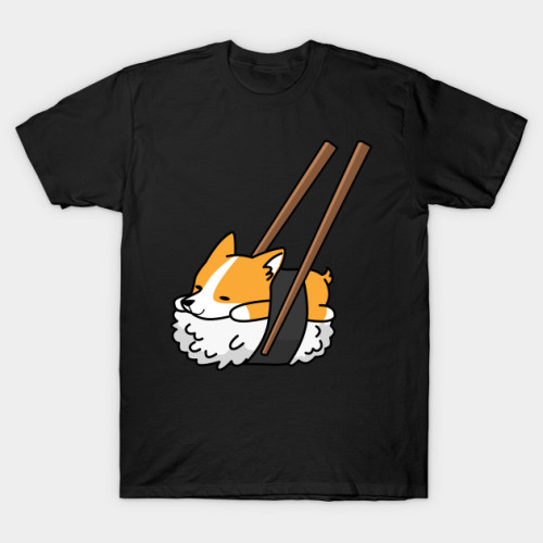 petshirts:Funny Sushi Corgi T-ShirtLooking for the perfect Corgi gift? This shirt features a cute Co