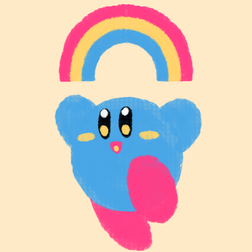cloudcrest: kirby pride icons!!!!in order, they are: lesbian | gay | bi | pan | trans | nonbinary | 