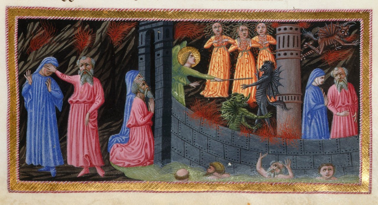 Harpias, ilustração de &39;A Divina Comédia&39; (Inferno) de Dante  Alighieri (1265-1321) Paris, publicada em 1885