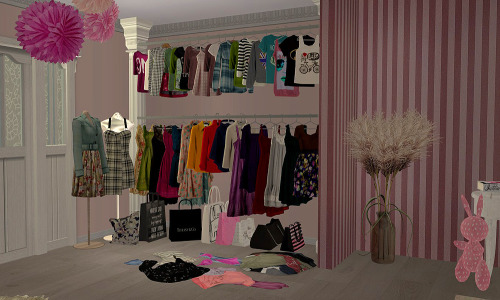 My entry in this month’s Inspired at SimPearls. Teen Rom Com Bedroom.Join the fun!