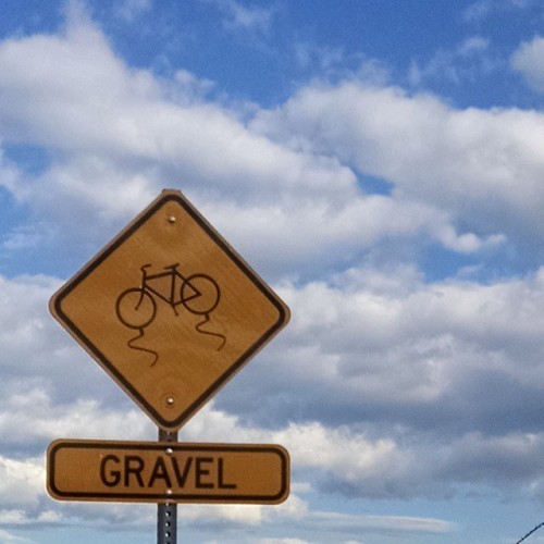 gimmieabike: dfitzger:  By @robboydston: Occasionally I enjoy gravel for breakfast, but it makes my 