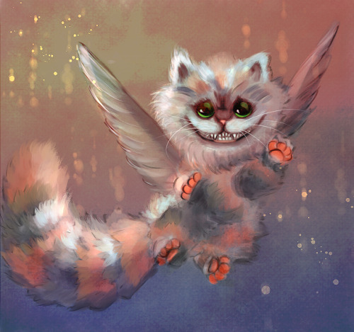 fairies-rule:Chessie, Morpheus’s little right-hand cat :) 