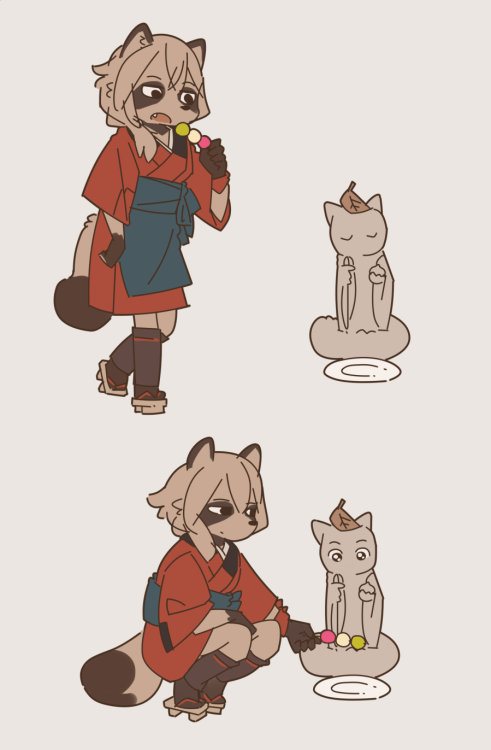 s1120411:fox and raccoon dog