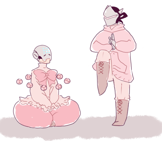 granulocytes:  Genji’s meditate emote though 