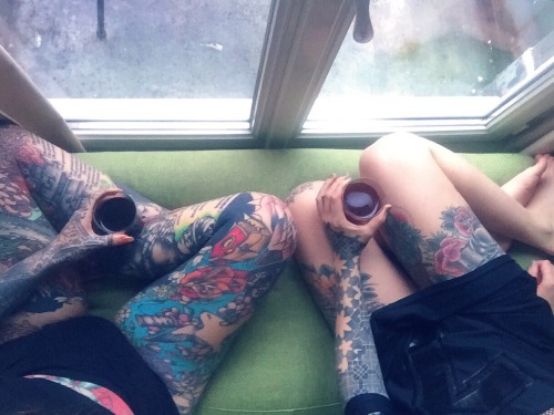 shannakeyes:  Coffee and tea in morning 