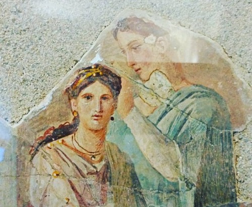 giuseppeciaramella:#fresco #mythology #art #archeology #pompeii #mann #napoli www.instagram.