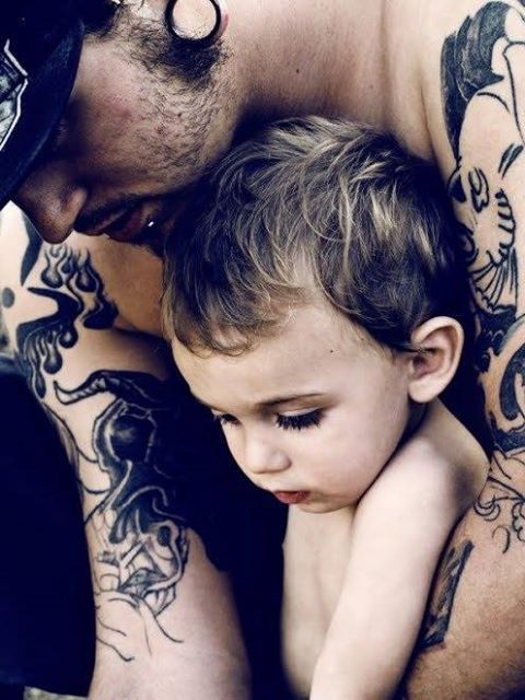 Cosas que los padres con tatuajes están cansados de escuchar.
