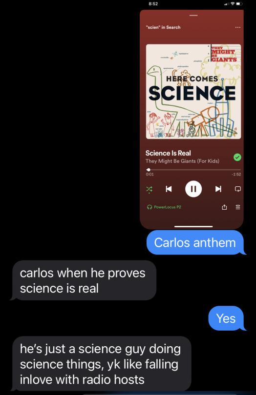 Carlos The Scientist Related Convo :)