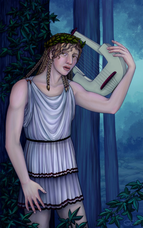 Orpheus:A powerful Thracian musician with the power to charm all living things, he is most famous fo