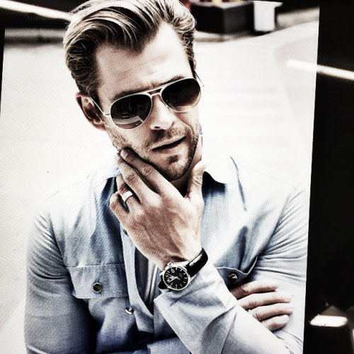 : Chris Hemsworth’s shoot for GQ USA.