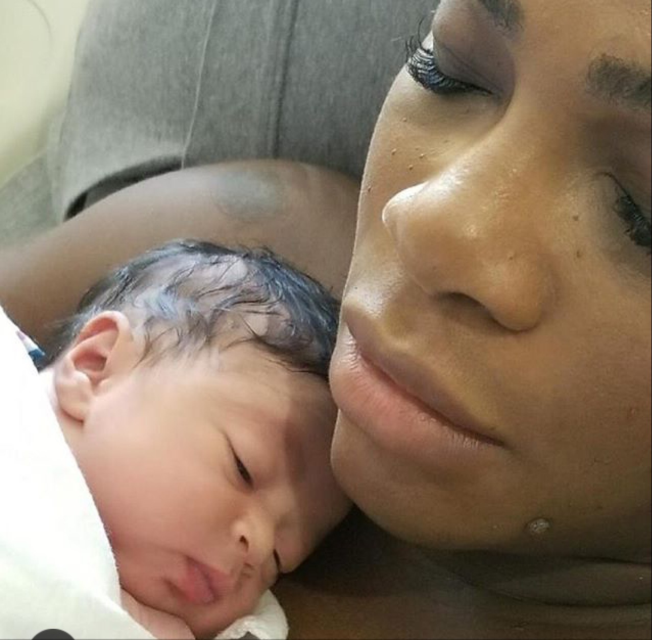 proudtobewestindian:  Congratulations Serena Williams &amp; Alexis Ohanian on