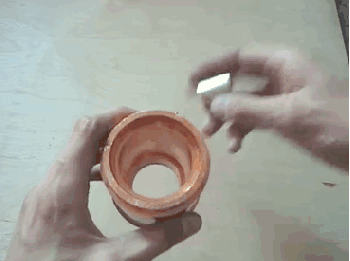 scienceing:  thecraftychemist:  Why do magnets fall more slowly through a copper
