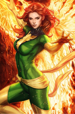 Phoenix Arise Color by Artgerm 