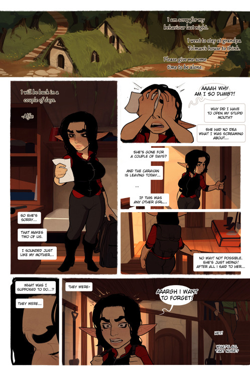 Buttsmithy.com is down for some reason! You know about it as much as I do.Here’s the first 7 pages of this chapter in one convenient location! Including today’s page.