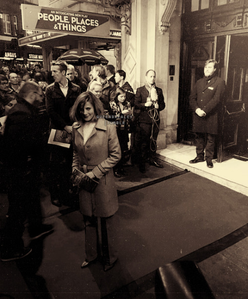 queenbrealey: Louise Brealey at #PeoplePlacesandThings press night [x][x]