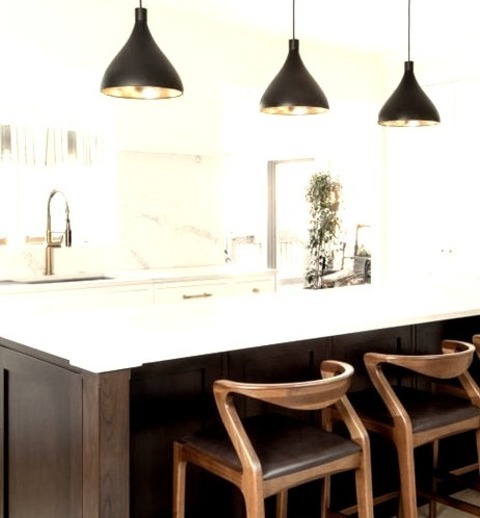 Transitional KitchenInspiration For A Large Transitional U-shaped Travertine Floor And Beige Floor Enclosed