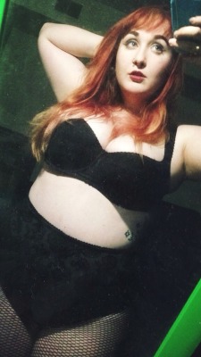 cutegayjewishgirl:  kinkykitfox:  I felt weird and shitty so I got dressed up in pretty lingerie and did my makeup and smoked a little. So proud of these photos, so proud of myself. ;3;  -Kit  Hey guys look at my hot friend