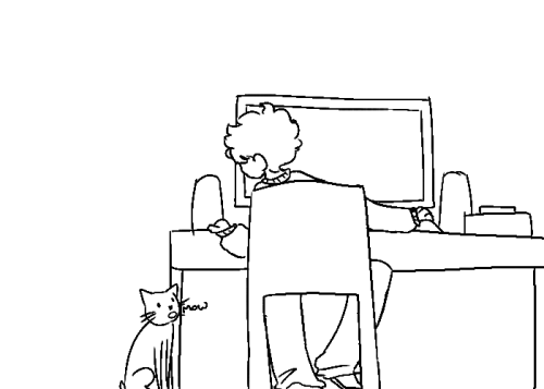 cameoamalthea:  auntiehardscum:  kidacon:  life with a cat and a dog  perfect   so true!  My chihuahua does this whenever I give attention to anyone else; the cats, the other two dogs, people… Hell, sometimes she even does it to my laptop ;u;