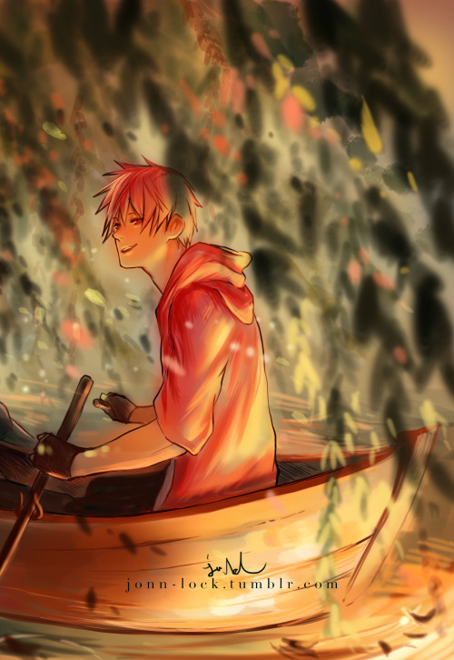 jonn-lock:Relaxation. :3 Inspired by the famous boat scene in the Little Mermaid and Grandmother Wil