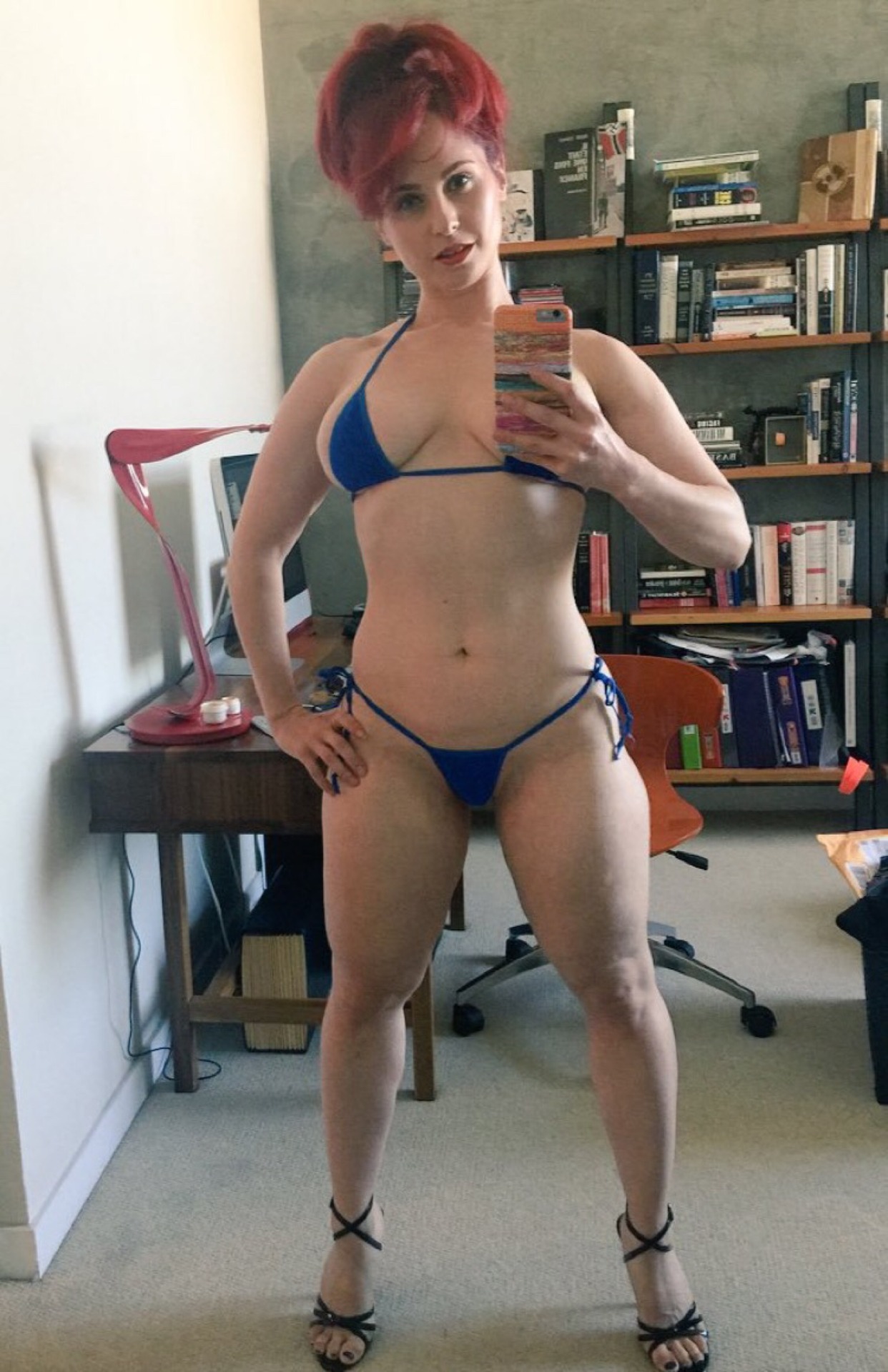 nuffsed69:  Sexy &amp; Fit Redhead Andrea Rosu 💪