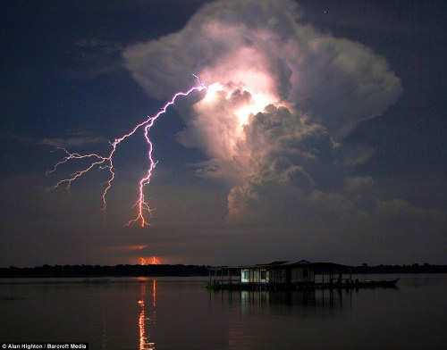 sixpenceee - Catatumbo lightning refers to continuous lightning...