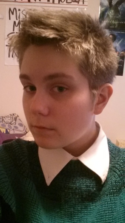 thewirt:Here we go fresh as lemons (why does my hair look so blonde)