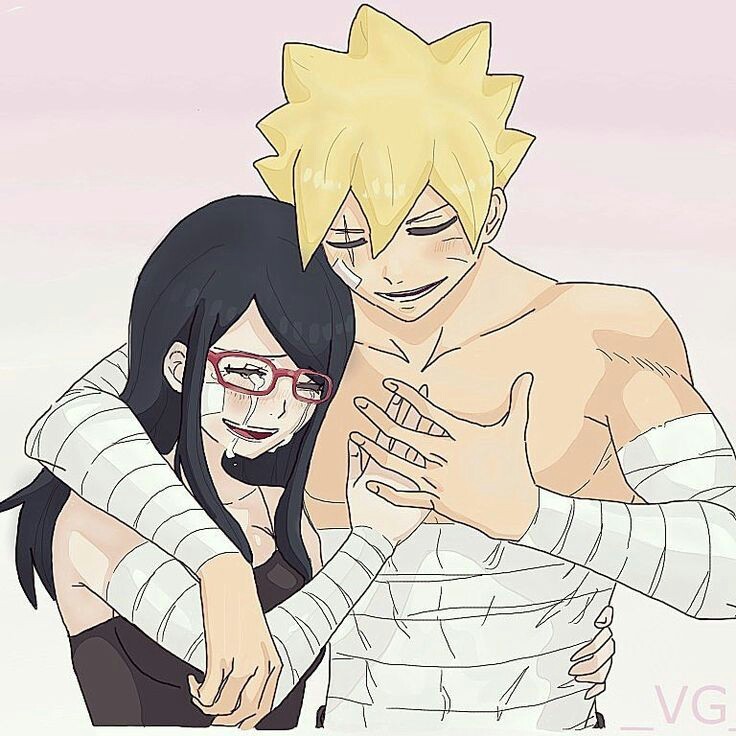 Boruto x Sarada on Tumblr