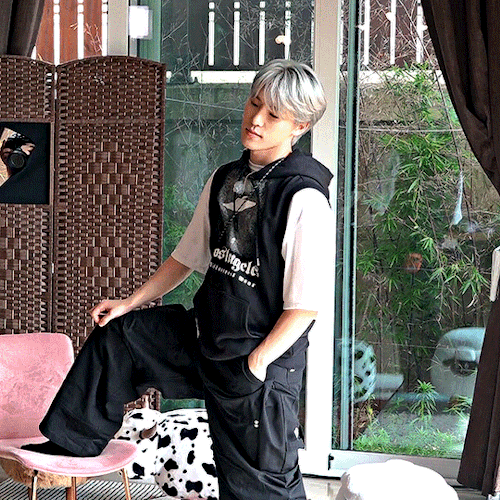 Scoups Dropping To The Floor To Take Pictures Of Dino In A Moment That Can Only Be Described As So Me