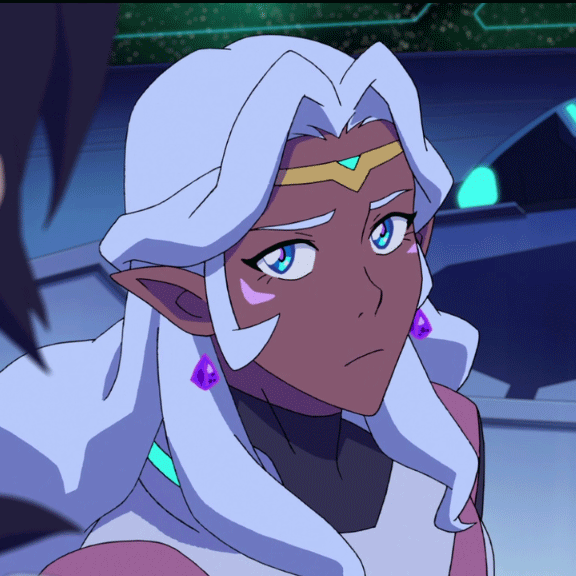 freeandshonenspirit: auxias: pink paladin allura + hair down  