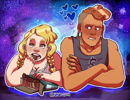 kasiawoe:Gross galaxy pj party dorks.